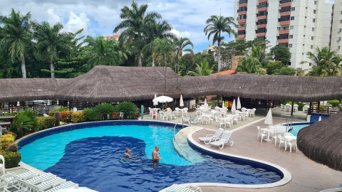 Condomínio Hot Springs Hotel no centro de Caldas Novas