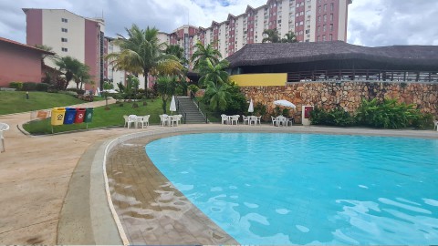 Condomínio Hot Springs Hotel no centro de Caldas Novas