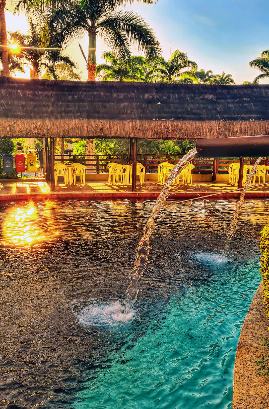 Condomínio Hot Springs Hotel no centro de Caldas Novas